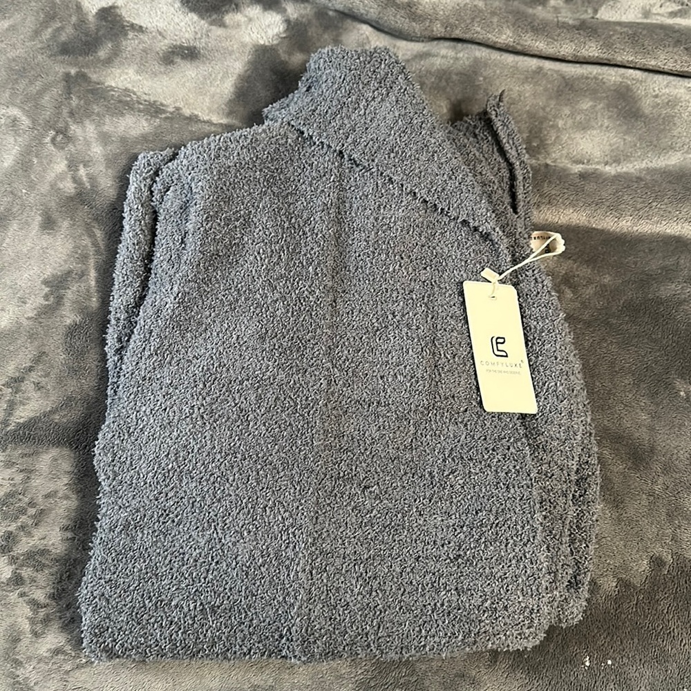 Hip length sweater